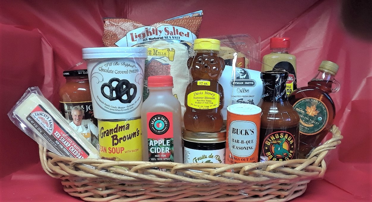 Syracuse Local Gift Basket Baskets